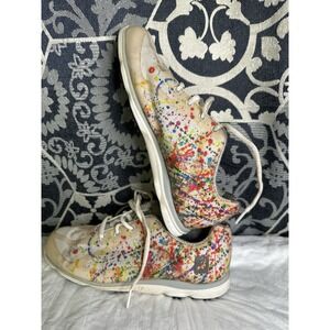 FootJoy emPOWER Paint Splatters  Womens Golf Shoes Size 8 Comfy Insoles